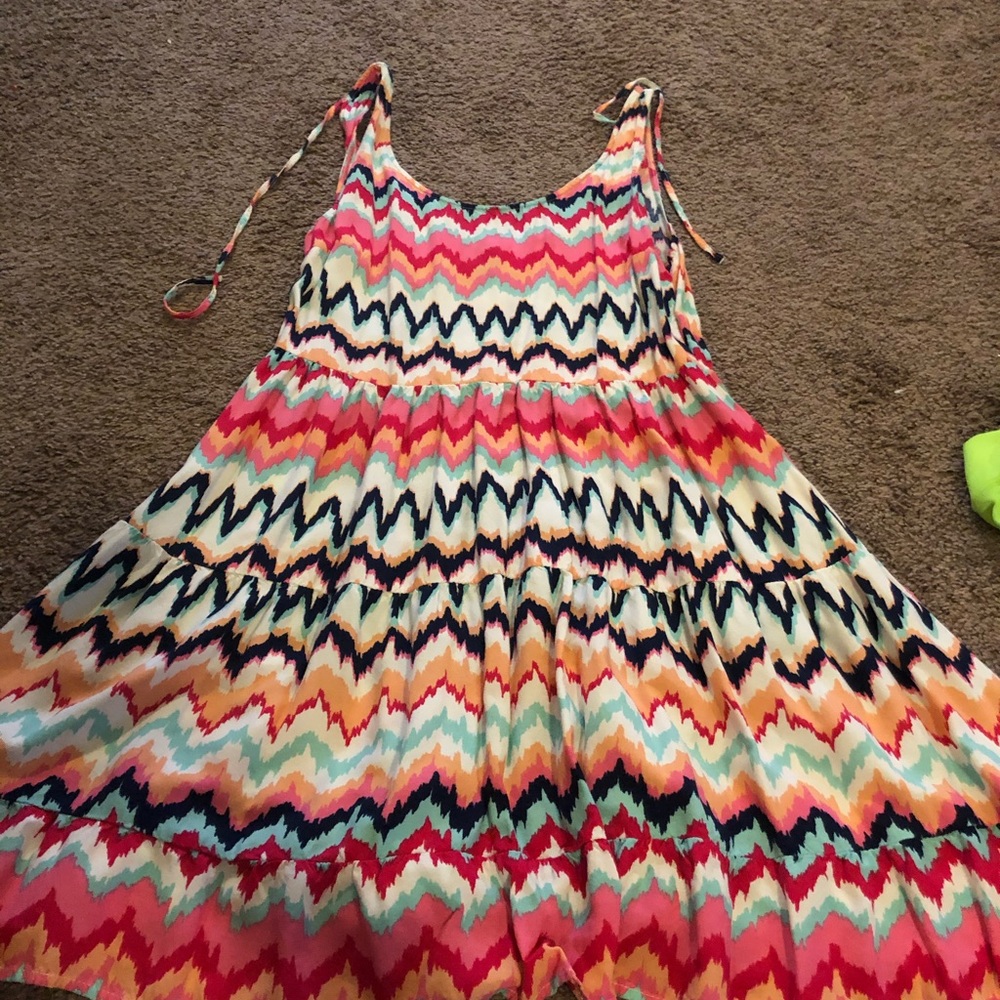 Flowy striped dress